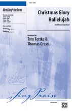 Christmas Glory Hallelujah SAB choral sheet music cover Thumbnail